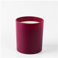 10 oz. Cranberry Glass Tumbler Jar